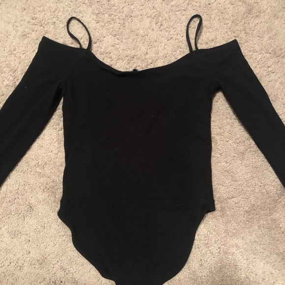 Express Tops Express Black Bodysuit Poshmark